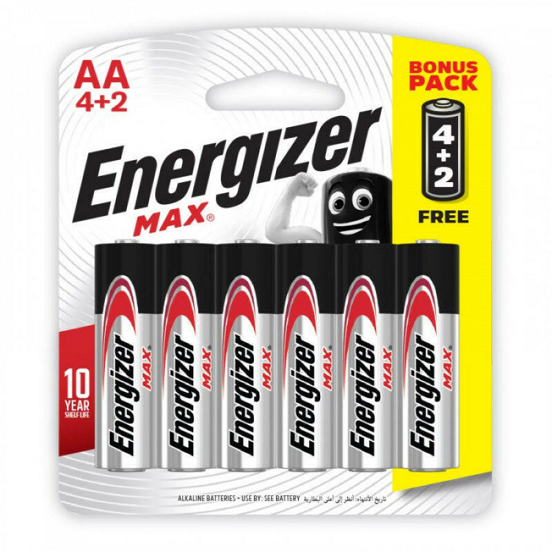 Pile Energizer Max E91 BP4+2.