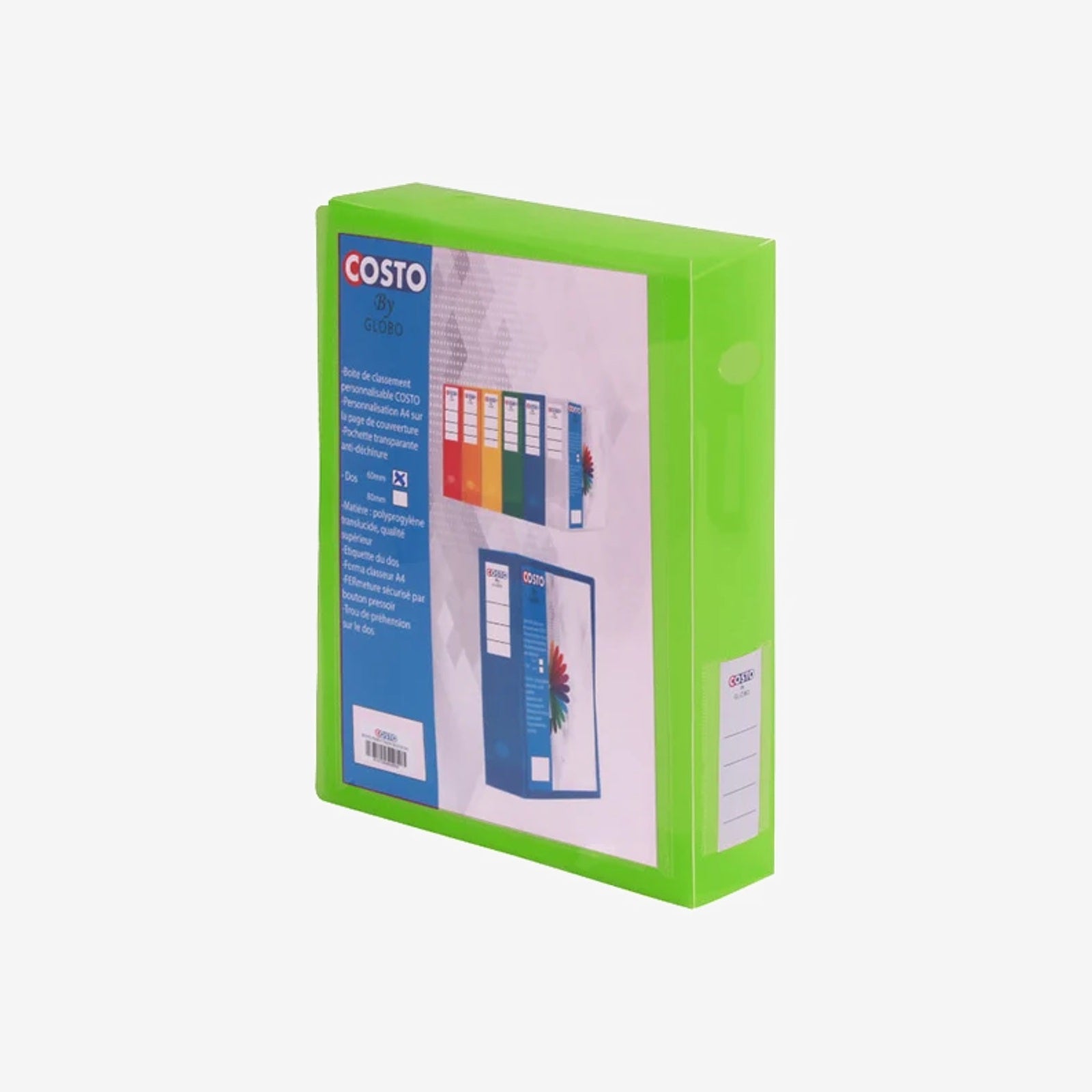 BOITE PERSO COSTO TRANS VERT D60.