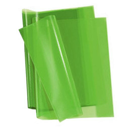 P CAHIER A4 CRISTAL VERT PURPLE 110206.