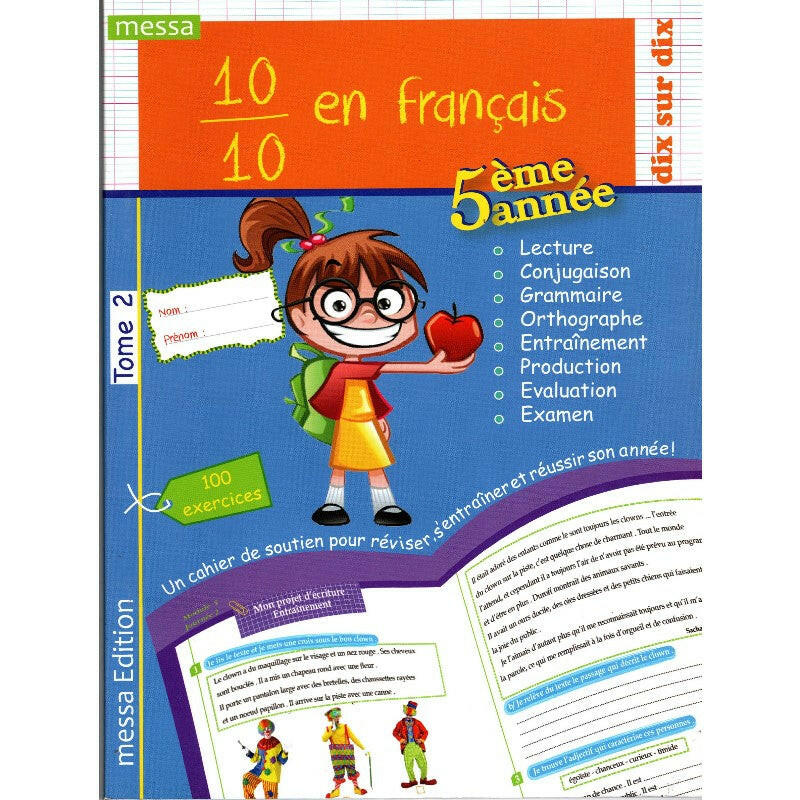 10/10 en Français - 5ᵉ primaire - Trimestre 2.