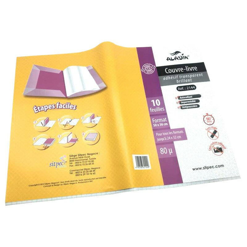 Couvre Livre Adhésif Aladin.