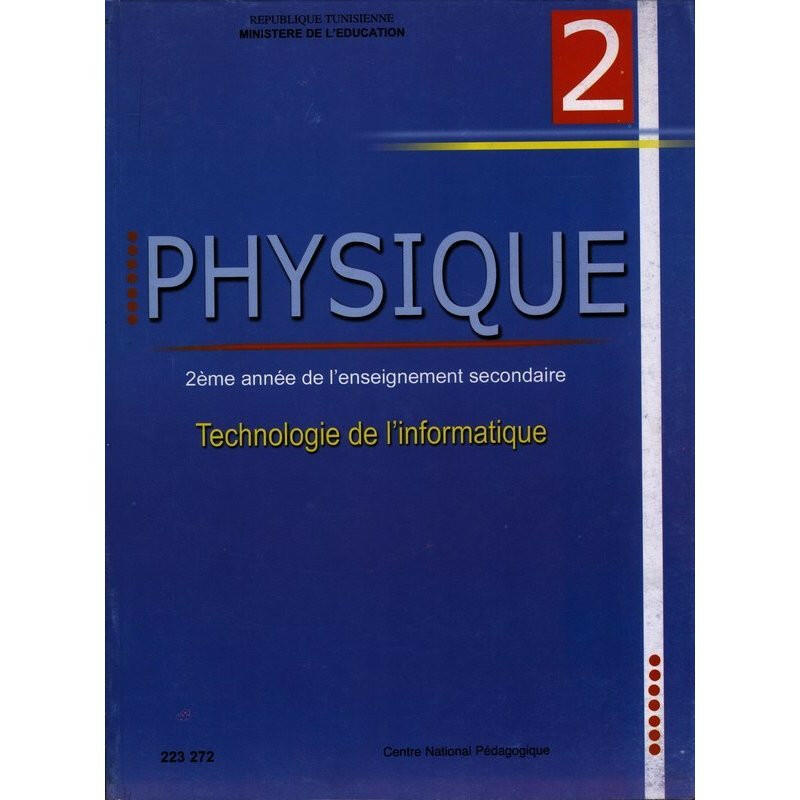 CNP 2E SEC Physique (technologie de l informatique).