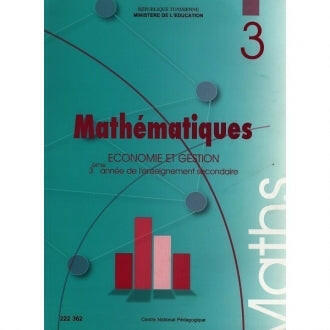 CNP 3E SEC Maths (Eco Gest).