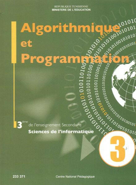 CNP 3E SEC Algorithme et programmation : (Sc inf).