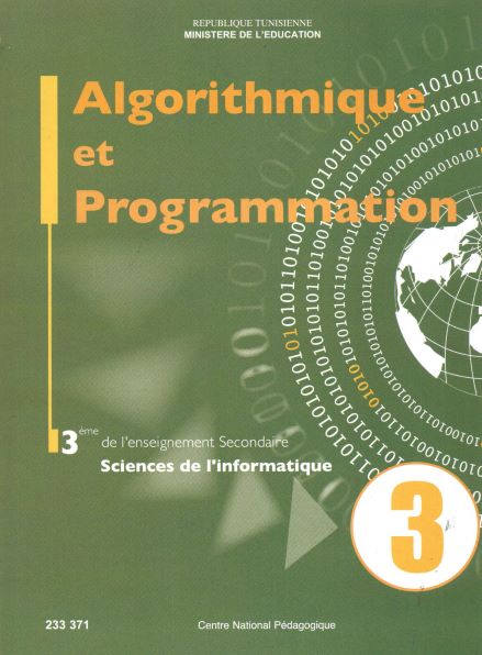 CNP 3E SEC Algorithme et programmation : (Sc inf)