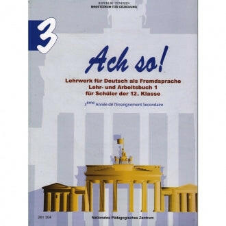 CNP 3E SEC Ach So 1 كتاب اللغة الألمانية.