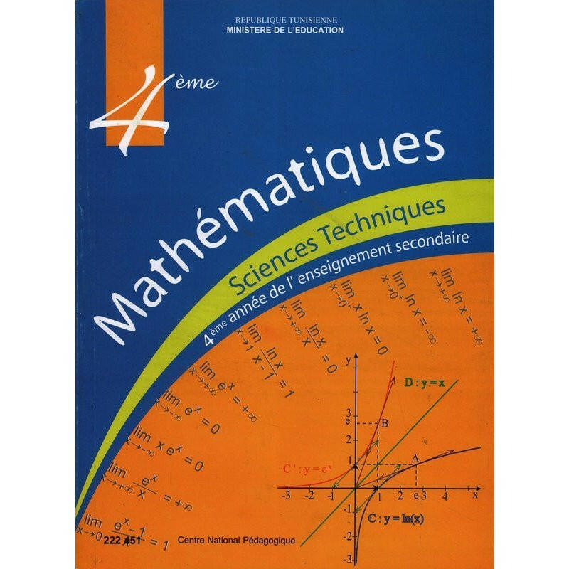CNP 4E SEC Mathématiques (Sc Tech).