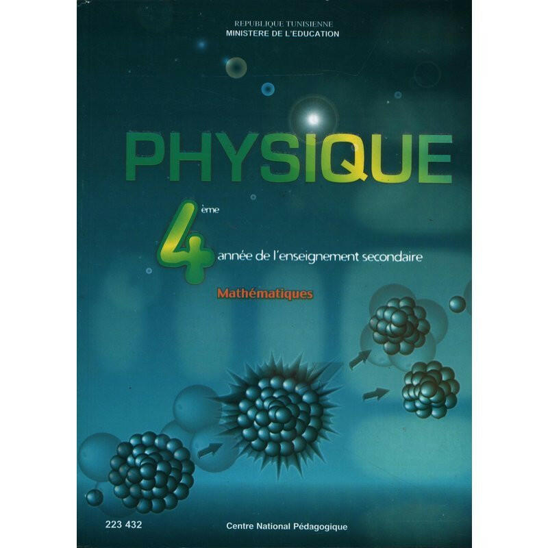 CNP 4E SEC Physique (Maths).