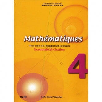 CNP 4E SEC Mathématiques (Eco Gest).