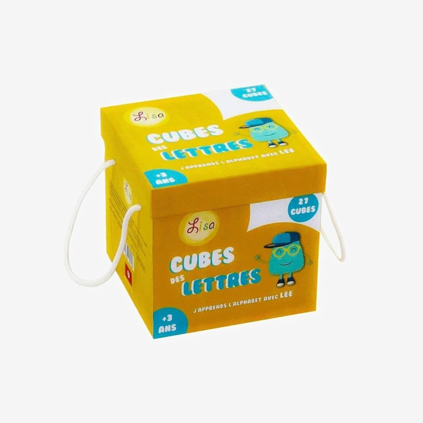 Cube des Lettres - J'Apprends l'Alphabet avec Lee - Lisa Toys.