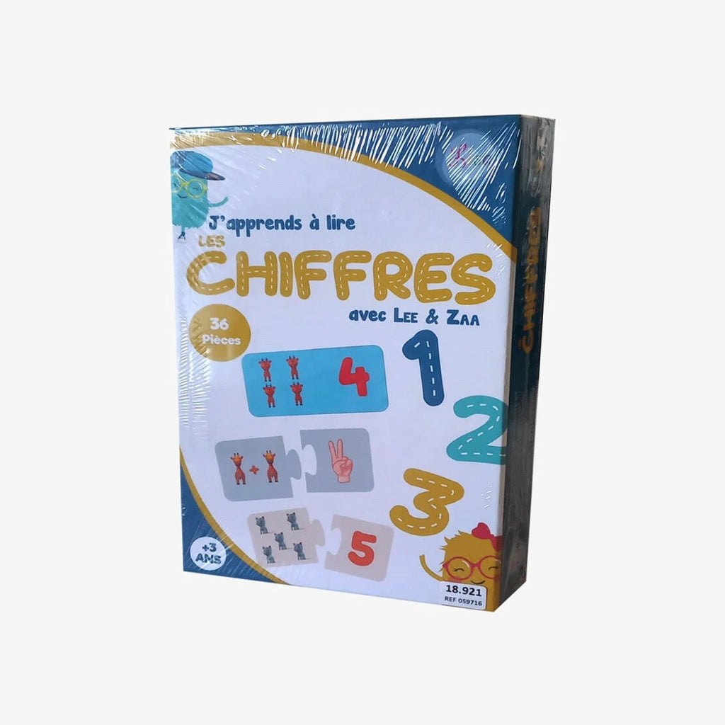 J'Apprends à Lire les Chiffres avec Lee & Zaa - Lisa Toys.