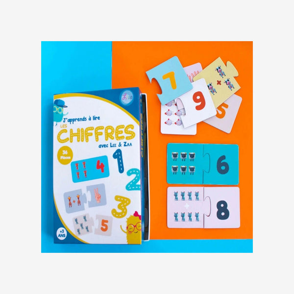 J'Apprends à Lire les Chiffres avec Lee & Zaa - Lisa Toys.