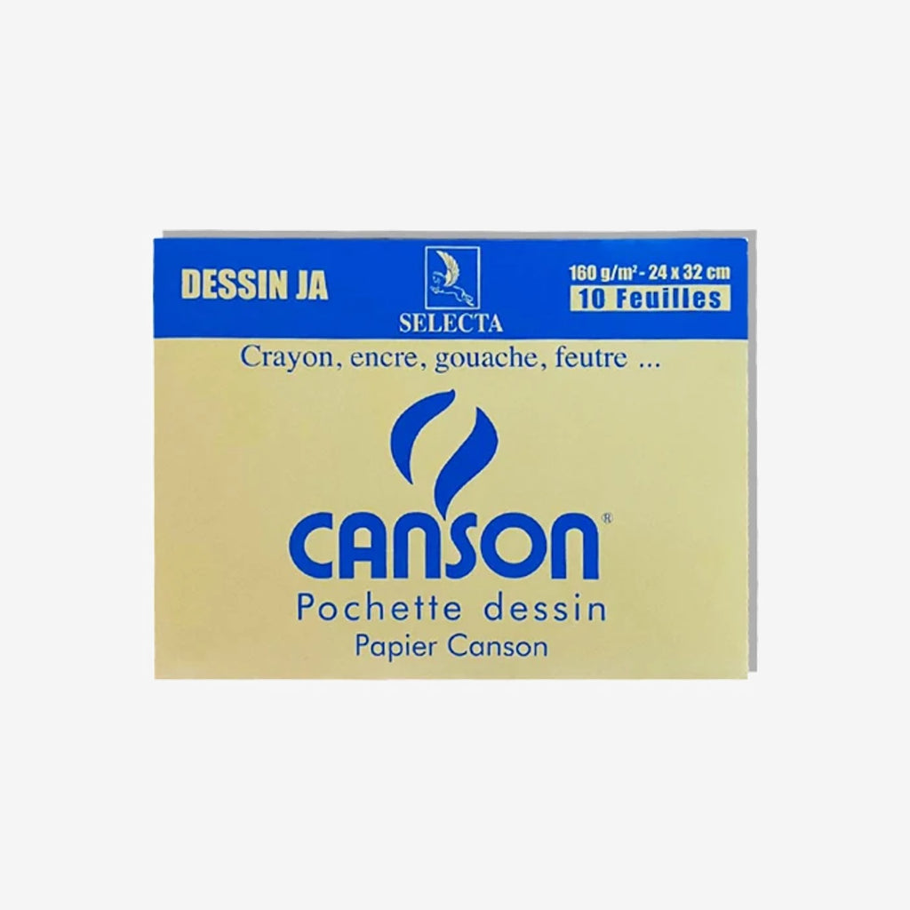 Pochette Canson Selecta Blanc.