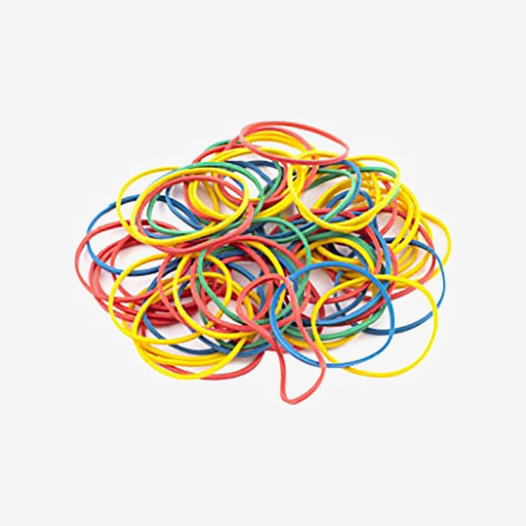 Bracelets Élastiques Buro Max – 50g – Couleurs Assorties.