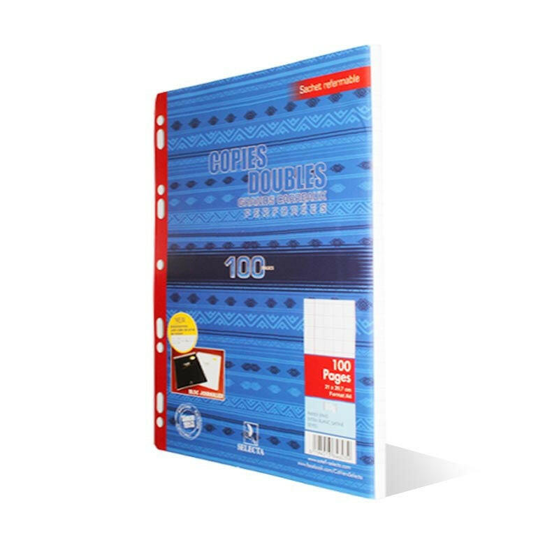 Double Feuille Perforée 100 Pages GM - Selecta.