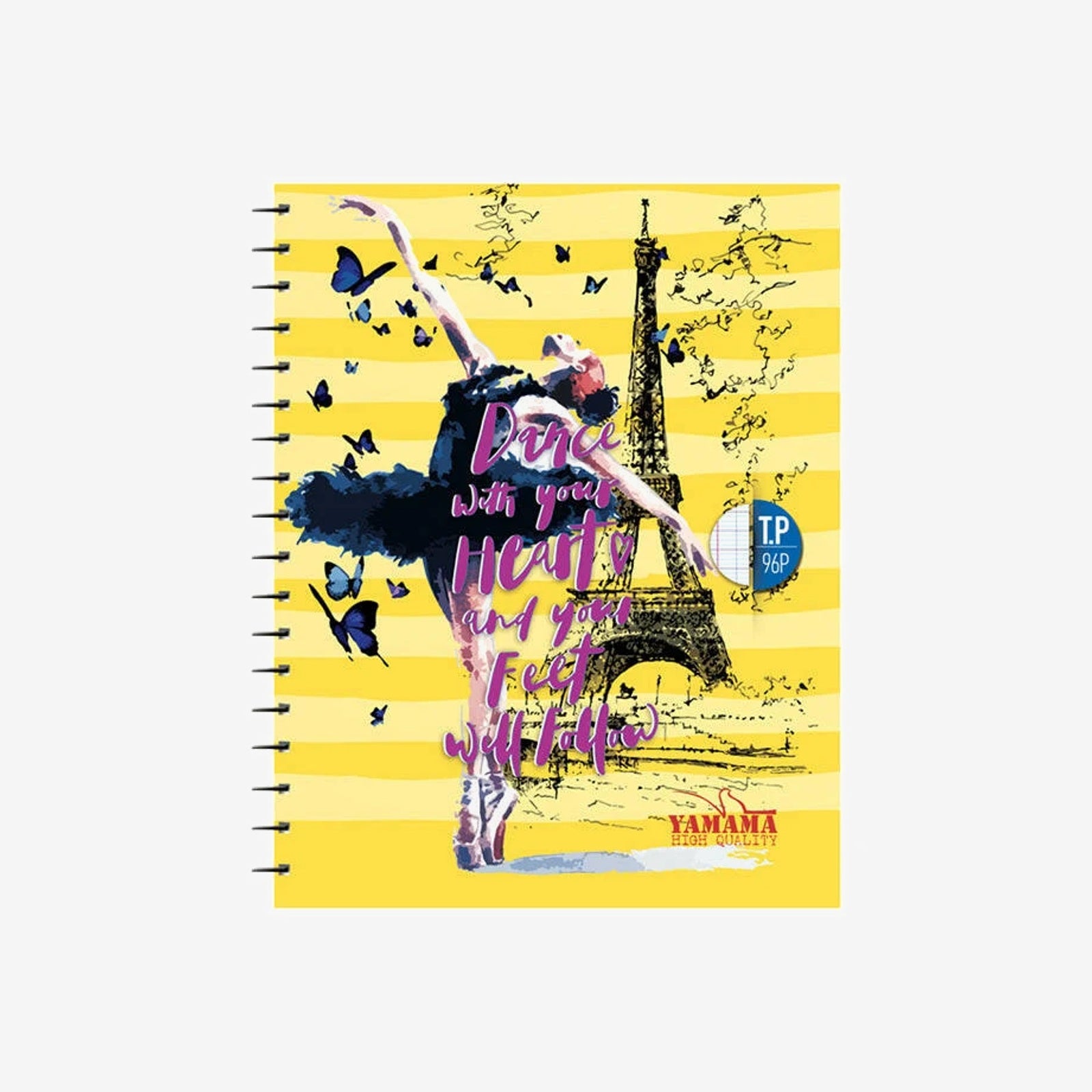 CAHIER TP SPIRAL 96P PM CC SYS YAMAMA.