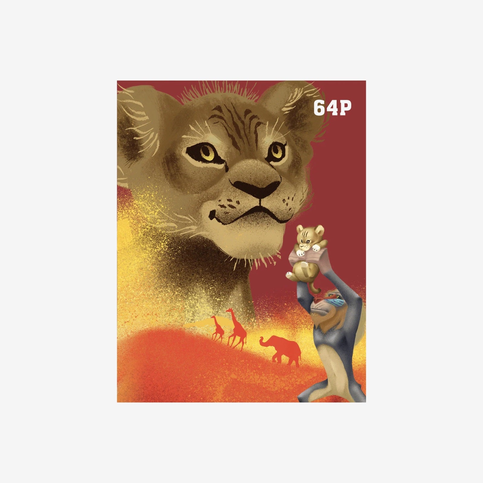 CAHIER PIQURE 64P PM CC DISNEY 80G YAMAMA.