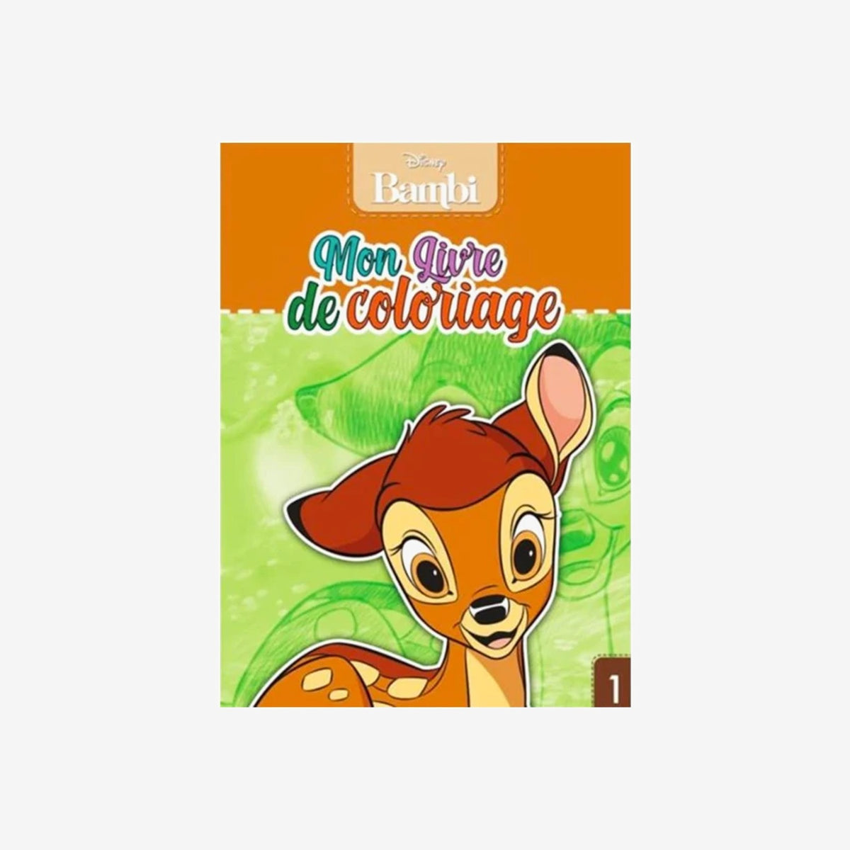 MON LIVRE DE COLORIAGE-BAMBI.