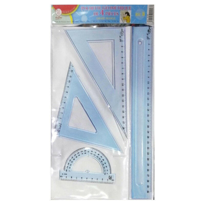 Pochette Géométrique - Le Coq (30 cm).