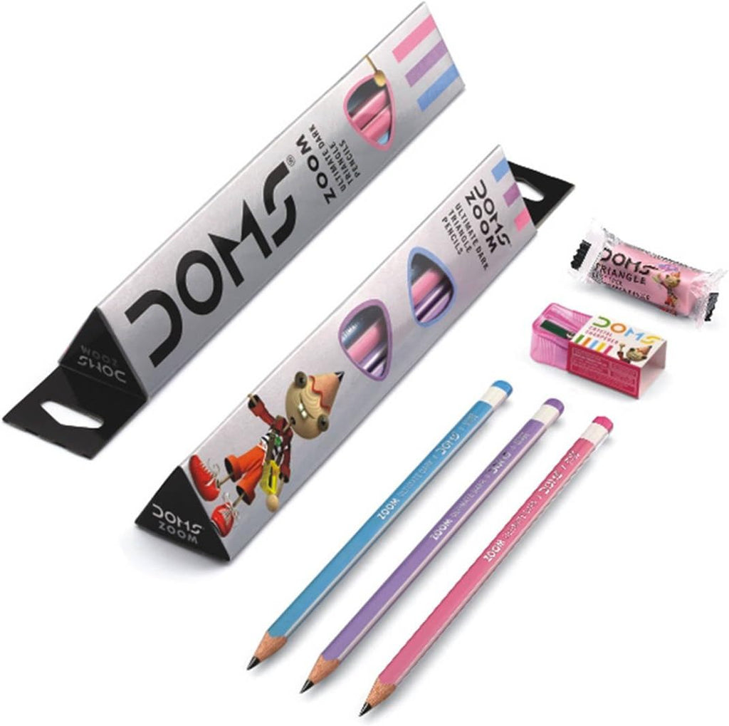 CRAYONS GRAPHITES TRIANGULAIRE ZOOM ULTIMATE DRAK DOMS