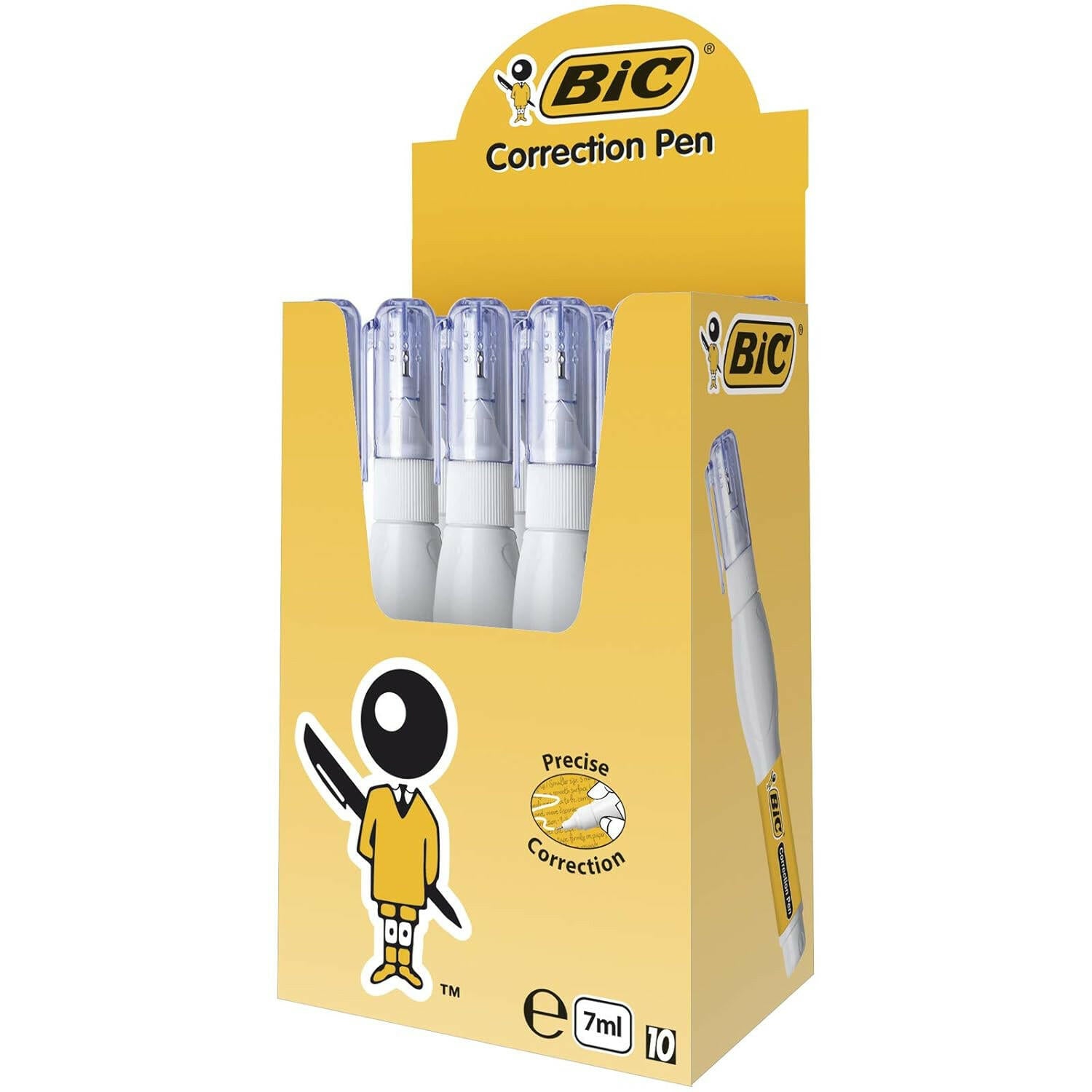 BIC - Stylo Correcteur Pen 7 ml (Boîte de 10).