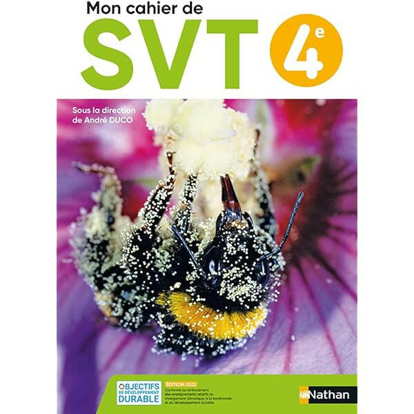 SVT DUCO 4e – Cahier d’Activités | Éd. 2022.