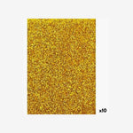 Feuille de Papier à Paillettes pour Emballage Cadeau 50 x 70 cm.
