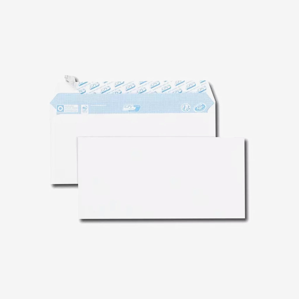 Enveloppe blanche 12x17.