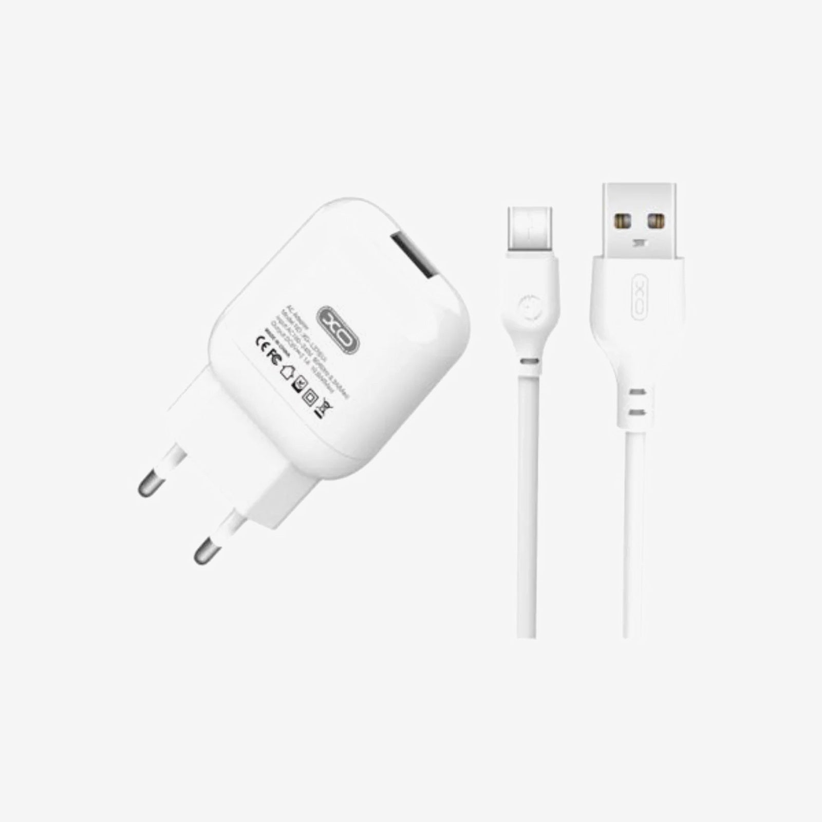 Chargeur Téléphone XO L37 EU avec Type-C.