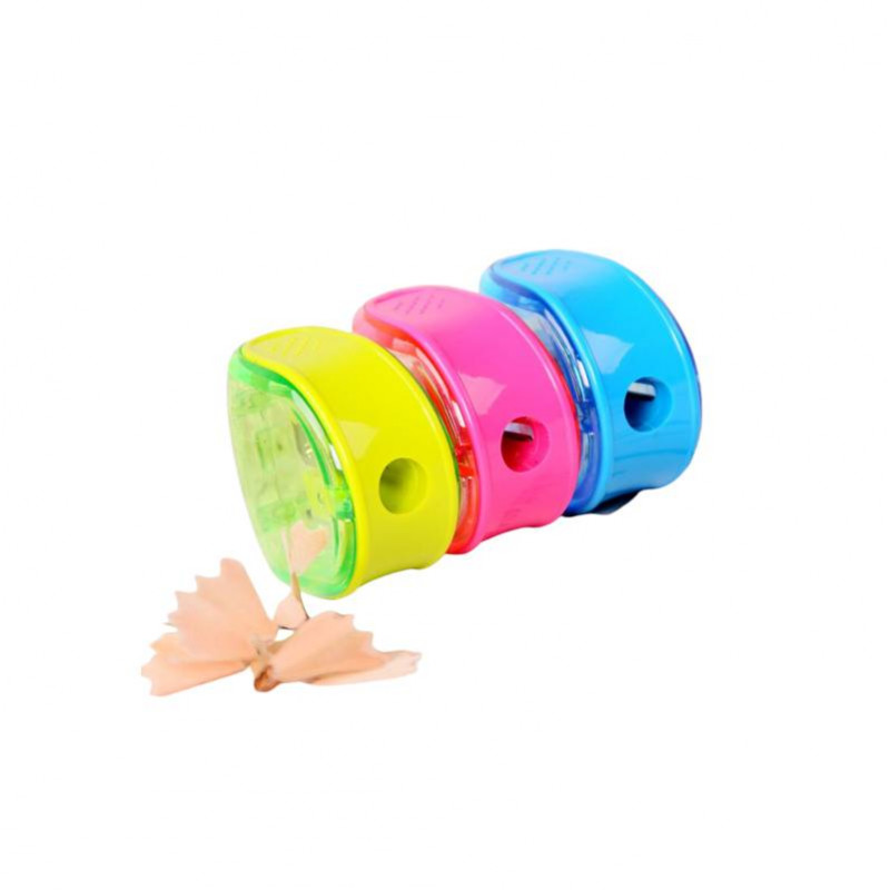 Taille-crayon deli 1 trou + réservoir réf 0578.
