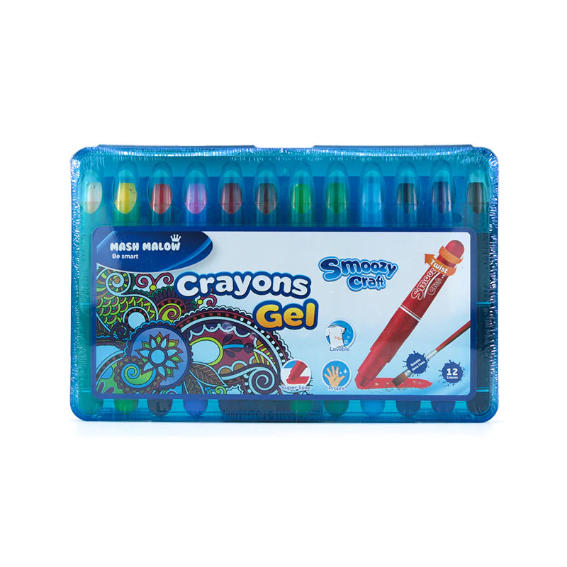 CRAYON GEL DE 12 KEYROAD SMOOZY CRAFT KR971773.