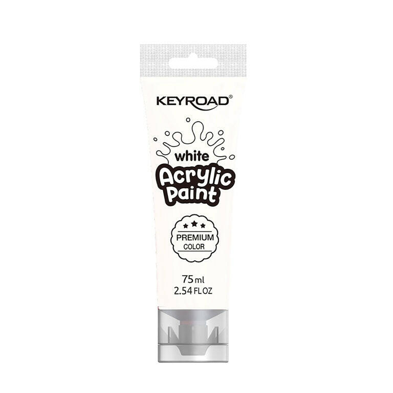Acrylic White 75ml – Keyroad.