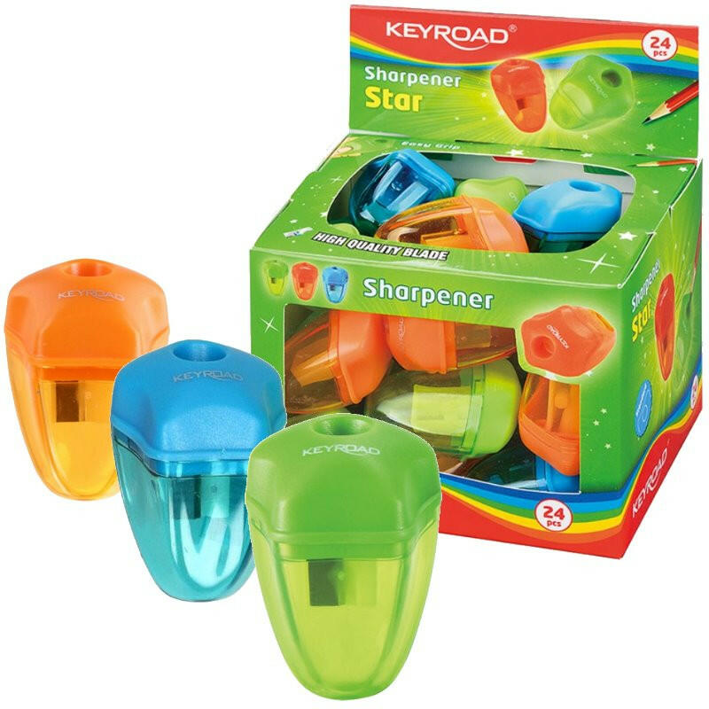 Taille-crayons Keyroad Star 1 trou - réf 972.