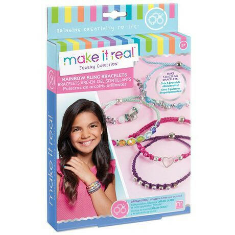 Rainbow Bling Bracelets – Kit de Création.