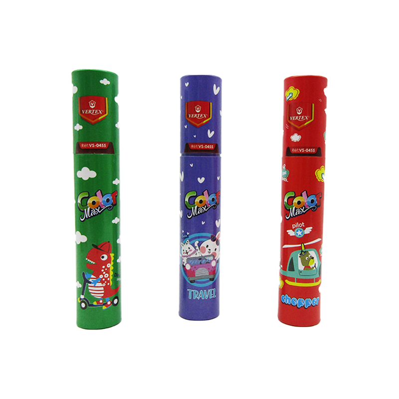 Crayons de Couleur Triangle – Boîte de 12 – Vertex