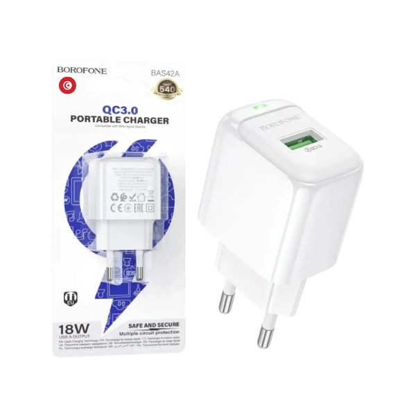 TETE CHARGEUR USB BAS 42