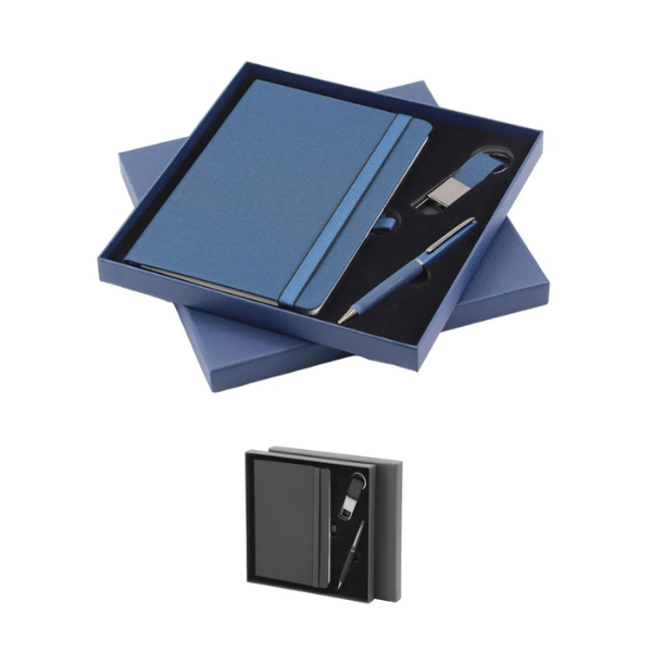 SET NOTE BOOK +PORTE CLES +STYLO 5723