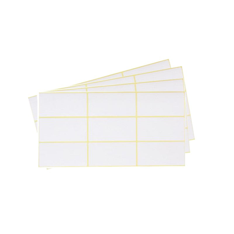 Étiquette 40×20 Blanc PC