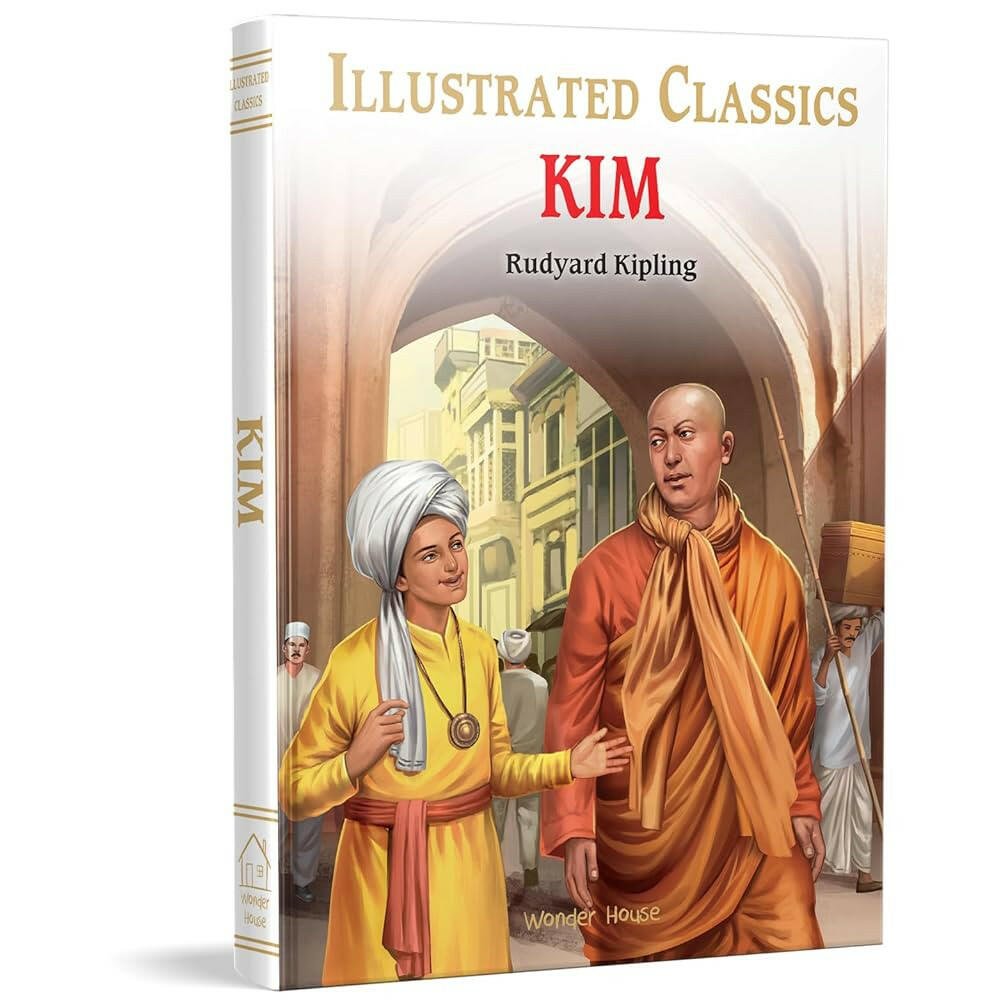 Kim : Illustrated Abridged Children Classics (English Novel).