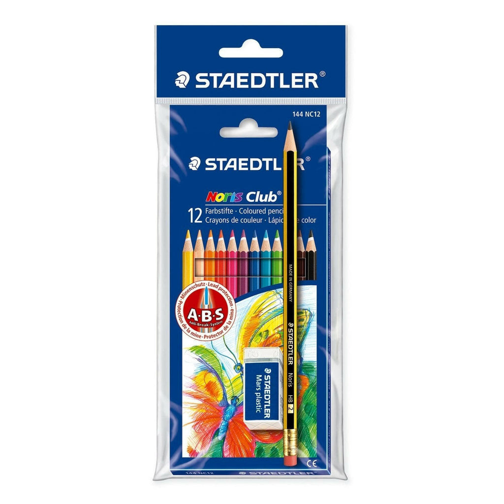 Crayons de Couleur Staedtler Noris 12/18+CN+G REF 144 NC12.