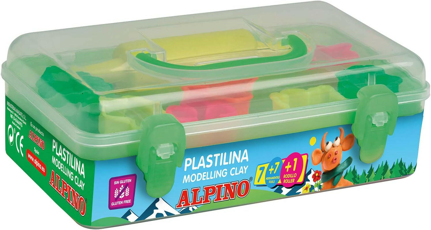 Alpino - Pâte à Modeler en Boîte.