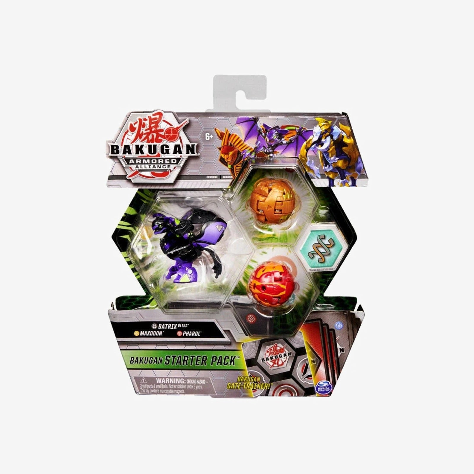 Bakugan Starter Pack Saison 2 : 5 modèles.