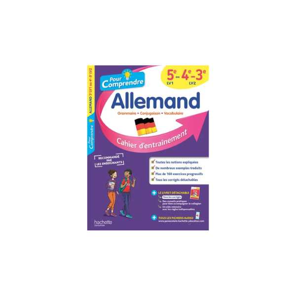 POUR COMPRENDRE ALLEMAND 5E LV1 OU 4E-3E LV2