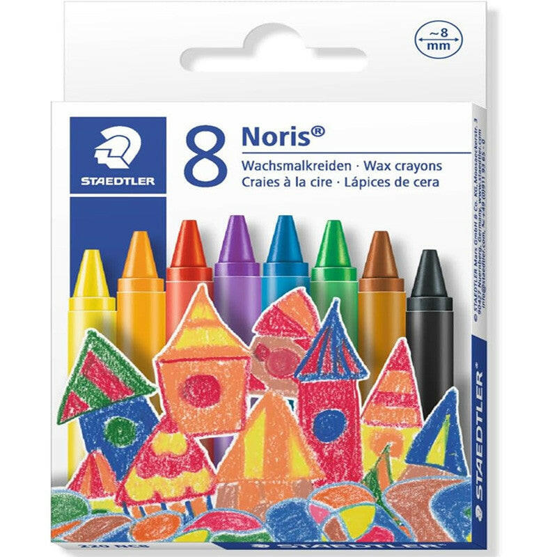 Crayon de cire Staedtler 8 couleurs.
