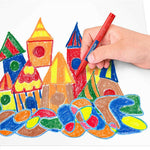 Crayon de cire Staedtler 8 couleurs.