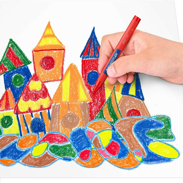 Crayon de cire Staedtler 8 couleurs.