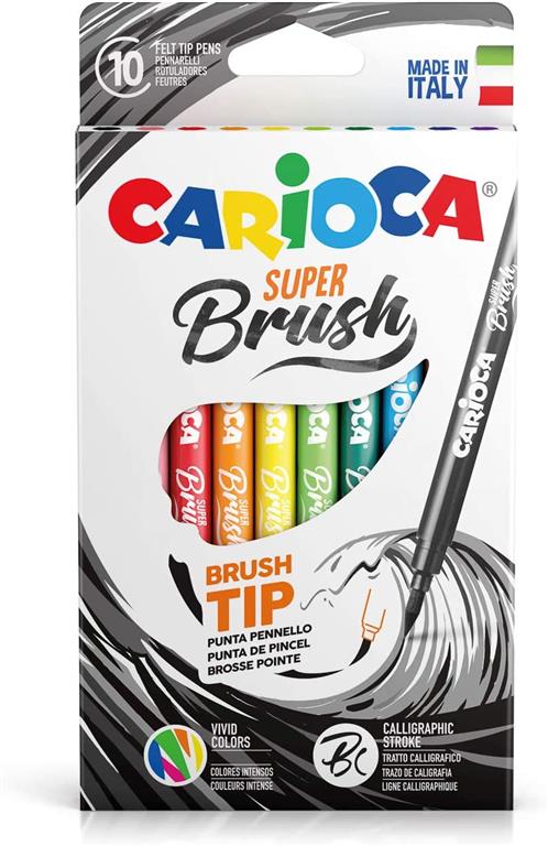 FEUTRE SOFT DE 10 CARICOCA SUPER BRUSH