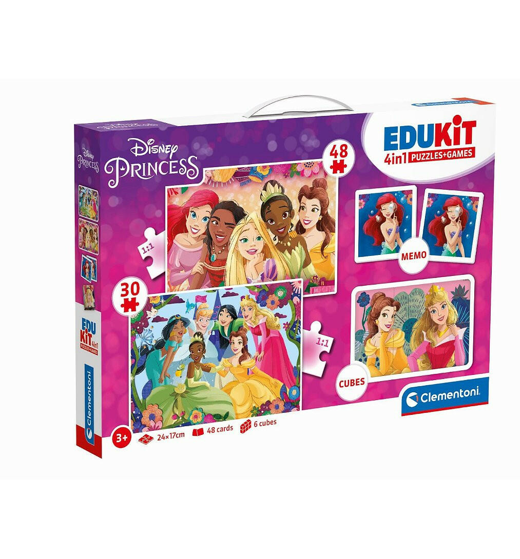 Edukit 4 en 1 – Princesse.