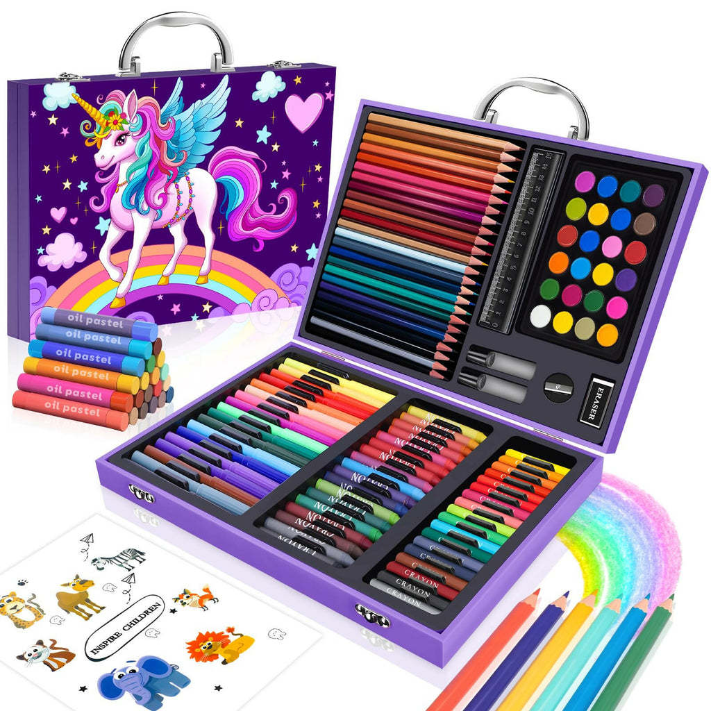 Valise de Coloriage Unicorn & Space – Ref. TOP855-6.