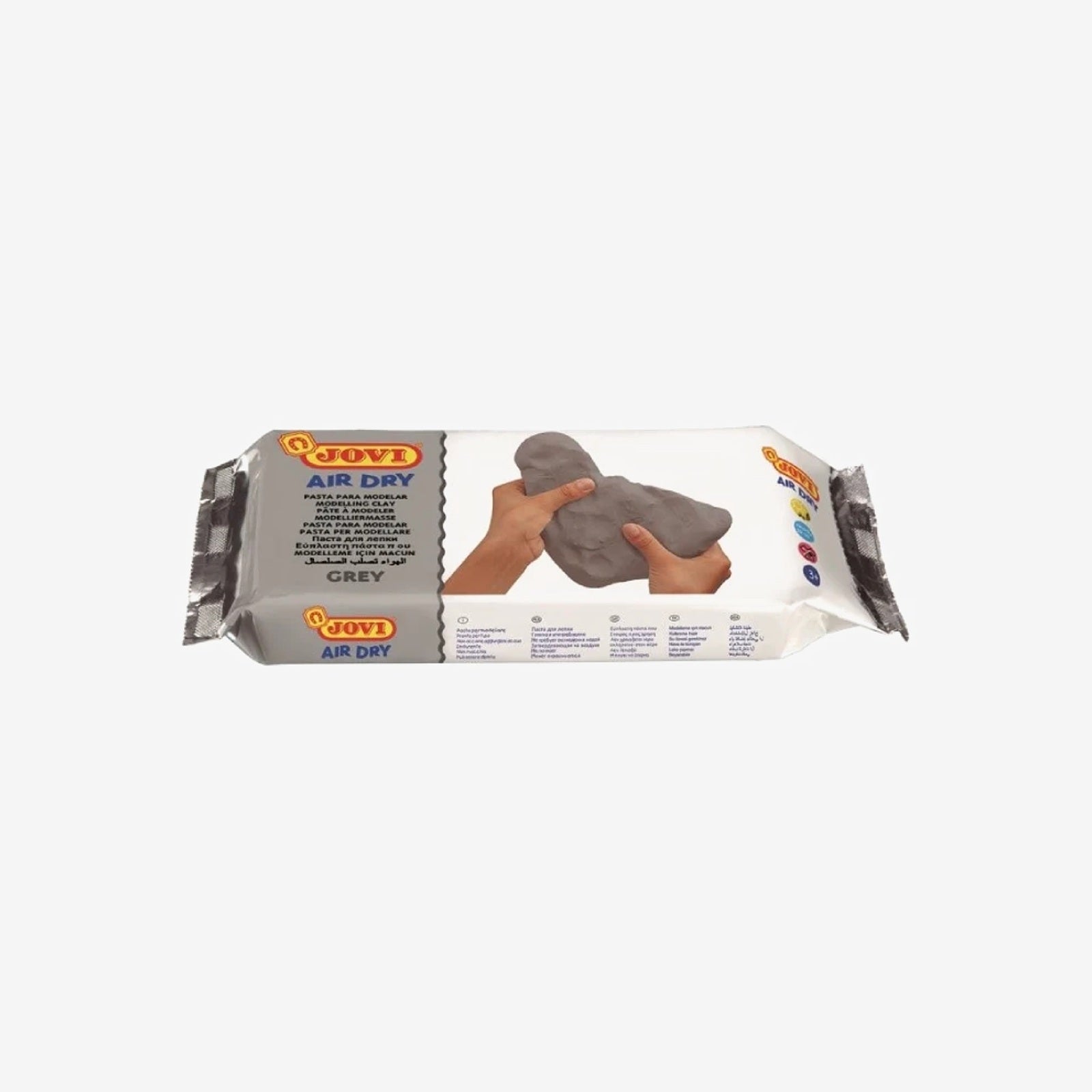 Pâte Auto-Durcissante Jovi Grise - 0.250 kg.